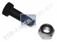 Bolt with safety nut
