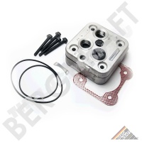 ГБЦ компрессора в сборе + прокладки (WABCO 411 151 800 2) MB AXOR OM906LA FOR 411 153 000 0 COMP.