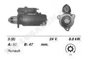 Стартер 24V 8kW 11t