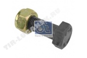 Bolt with safety nut