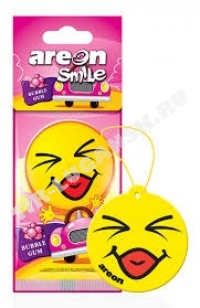 Ароматизатор AREON SMILE RING BUBBLE GUM Бабл-гам