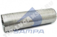 Гофра глушителя D140