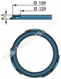 Кольцо ABS D156