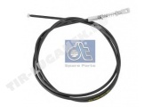 Engine hood wire