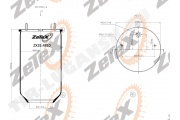 Пневморессора 4810N без стакана SAF291SV