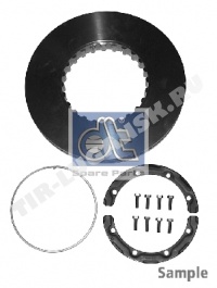 Диск тормозной 370mm