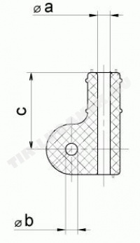 Мембрана клапана 6mm Г образный