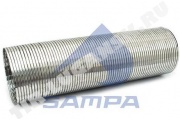 Гофра глушителя D140