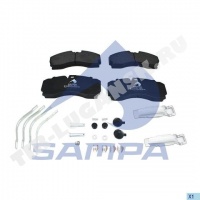 Колодки тормозные 247.5*107.6*30