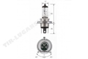 Лампочка H4 24v 75/70w Heavy Duty