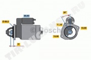 Стартер 24v 4kw 11T