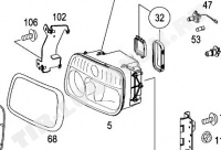 9438200461 Mercedes Benz