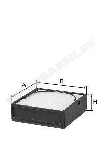 Фильтр сепаратора 76*76*24
