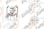Пневморессора 1DK21A-8 / W01M586297 пластиковый стакан WEWELER