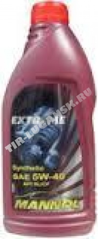 Масло MANNOL SAE 5w40 1л.