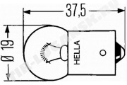 Лампочка 24v5w R5W