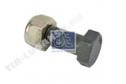 Bolt with safety nut