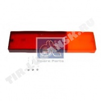 Lens tail lamp