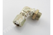 Соединитель уголок М22*1,5/D15мм метал
