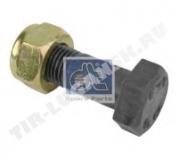 Bolt with safety nut