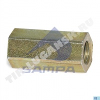 Втулка резьбовая M16x51mm/SW=24