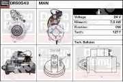 Стартер 24v 7kW 12t
