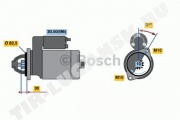 Стартер 12v 2.2kw