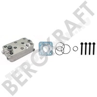 ГБЦ компрессора в сборе+прокладки (WABCO 412 352 922 2) MB FOR 412 352 010 0 COMPR.