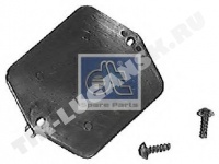 Cover with screws