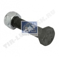 Bolt with safety nut