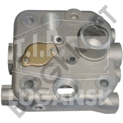 BK1112011AS, ГБЦ компрессора в сборе с плитой+клапана+прокладки MB ACTROS OM501 — Bergkraft