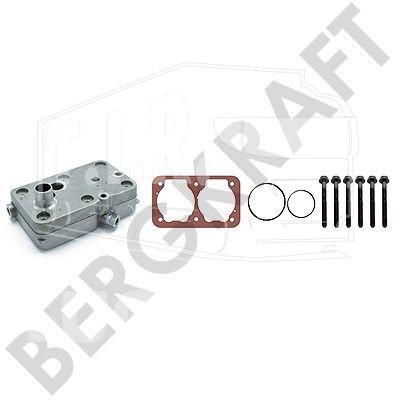 BK1116411AS, ГБЦ компрессора в сборе+прокладки MB OM457 FOR 911 553 001 0 COMPR. — Bergkraft