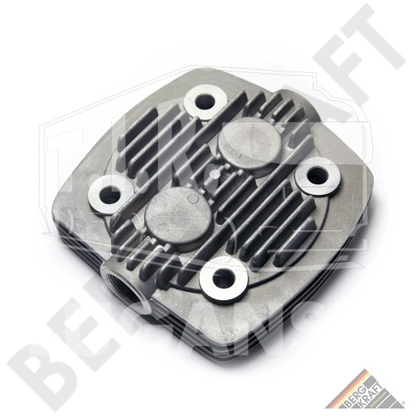 BK1106421AS, ГБЦ компрессора возд.охлажд. голая (WABCO 411 034 652 2) FOR MB 411 034 501 0 COMPR. — Bergkraft