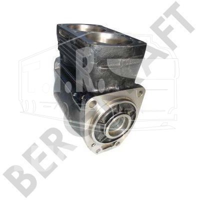BK1167211AS, Корпус компрессора IVECO FOR ACX83D COMPR. — Bergkraft