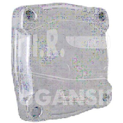 BK1500012AS, Крышка компрессора торцевая квадратная ALUMINIUM MB/MAN (под 4-е болта) — Bergkraft