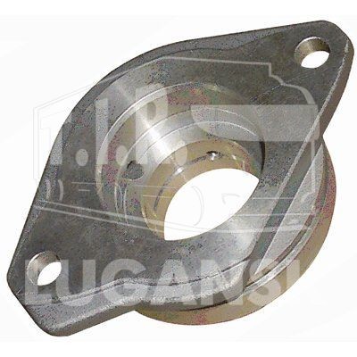 BK1152011AS, Опорный фланец подшипника компрессора D=100mm ALUMINIUM MERCEDES BENZ (под 2-а болта) — Bergkraft