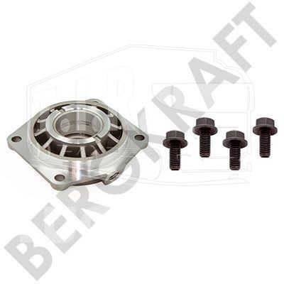 BK1177411AS, Опорный фланец подшипника компрессора торцевой RENAULT RVI FOR LP4845COMPR. — Bergkraft