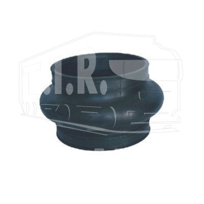 BK8705206, Патрубок гофрированный D=150mm/150mm/L=120mm-CR5 MAN 19/422 — Bergkraft