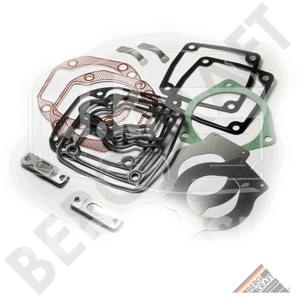 BK1129111AS, Поршнекомплект компрессора D=100mm 0.50 (4x2.5x2.5) MB ACTROS — Bergkraft