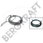 BK910018TRB, Ремкомплект выжимной пластины MERCEDES (Clutch for 43) NEW TYP — Bergkraft