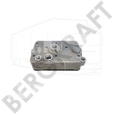 BK8501887, ГБЦ компрессора в сборе+комплект платы клапанов+болты — Bergkraft