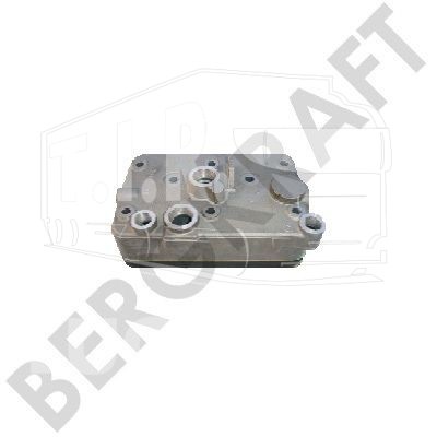 BK8501891, ГБЦ компрессора в сборе+комплект платы клапанов+болты — Bergkraft