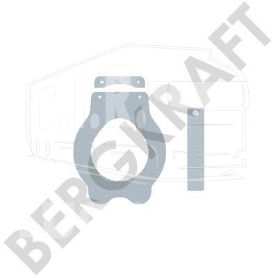 BK8501412, Комплект клапана компрессора — Bergkraft