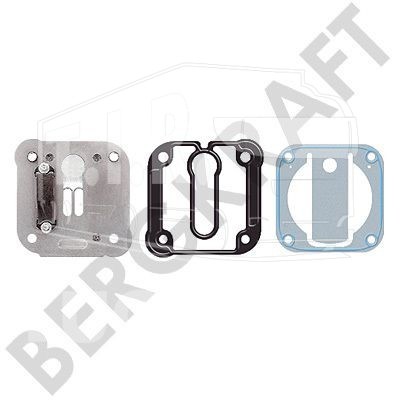 BK8501348, Комплект платы клапанов компрессора — Bergkraft