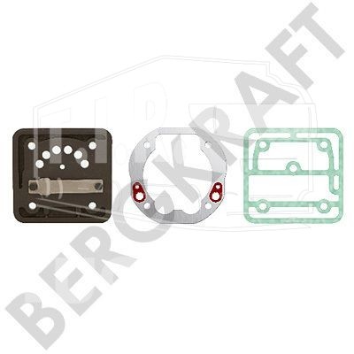 BK8501410, Комплект платы клапанов компрессора — Bergkraft