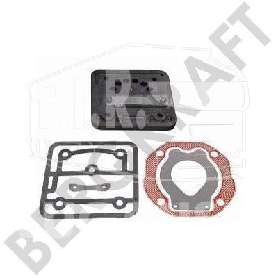 BK8500514, Комплект платы клапанов компрессора — Bergkraft