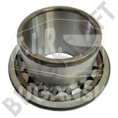 BK7702903, Комплект подшипника полуоси 55x100x60/25mm (подшипник+втулка) — Bergkraft