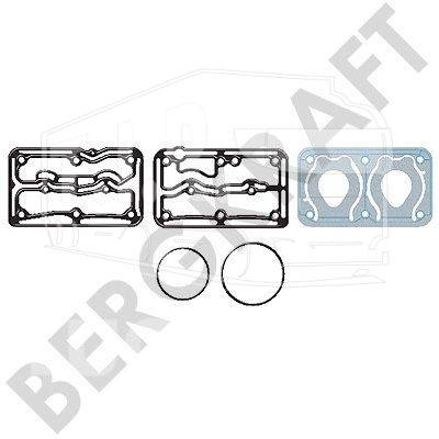 BK8501316, Комплект прокладок ГБЦ компрессора — Bergkraft