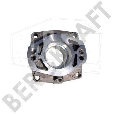 BK8501476, Опорный фланец+болты коленчатого вала компрессора — Bergkraft