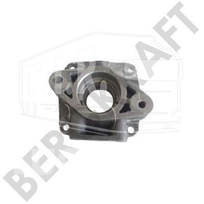 BK8500588, Опорный фланец+болты коленчатого вала компрессора — Bergkraft